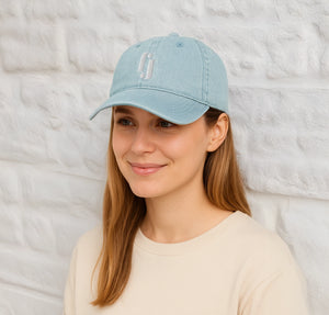 Denim – lågprofil caps