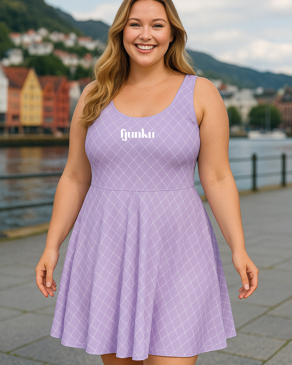 Skaterkjole (lilla)