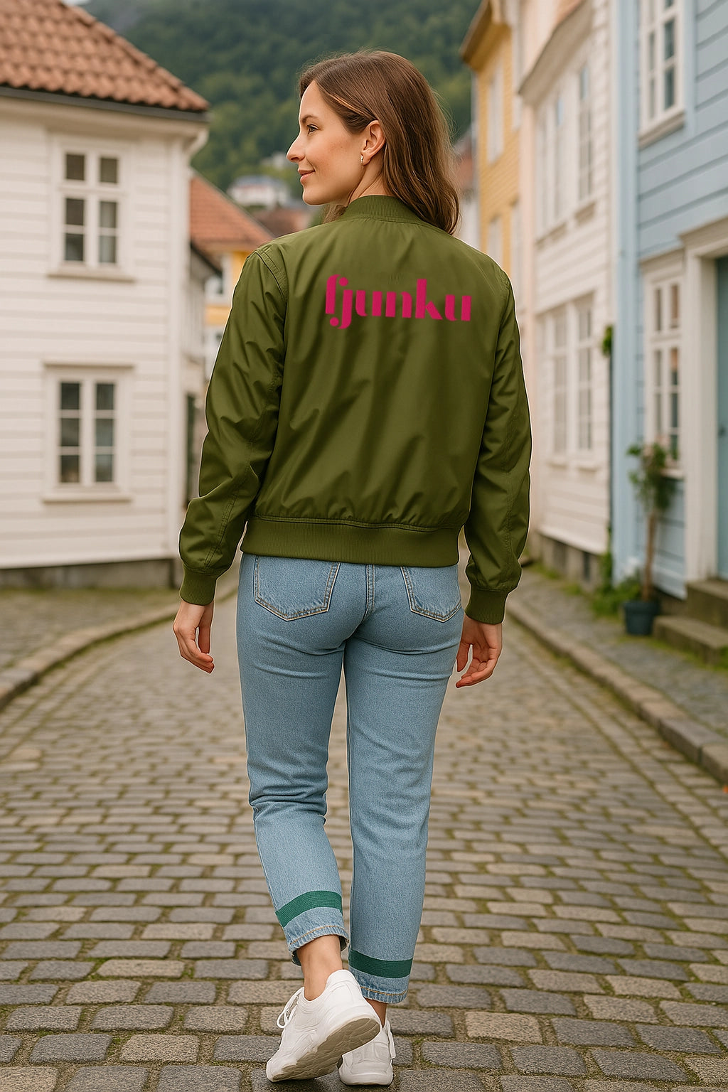 Bomberjakke (grønn)