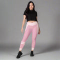 Woman standing in pink leggings from fjunku