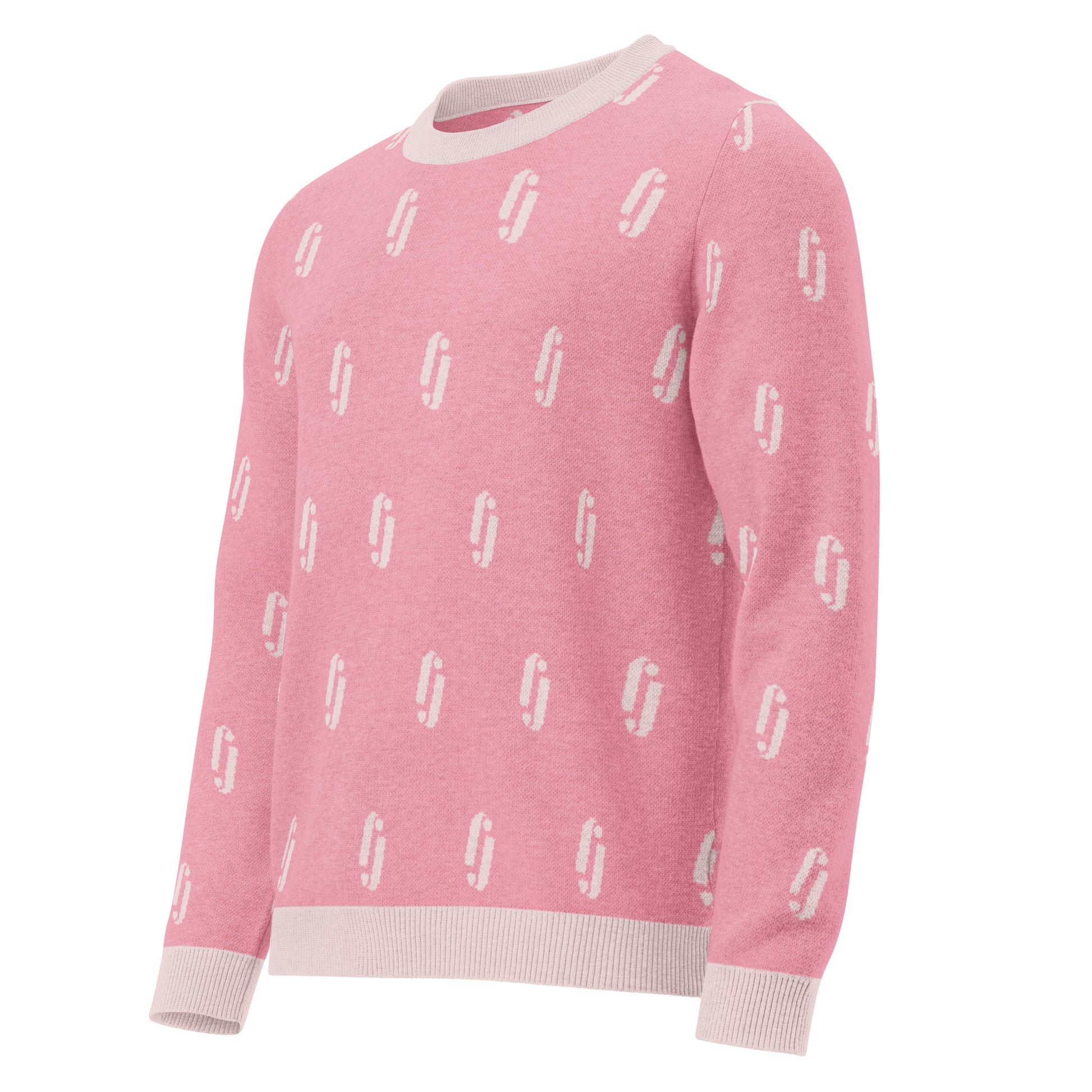 Strikkegenser - rosa