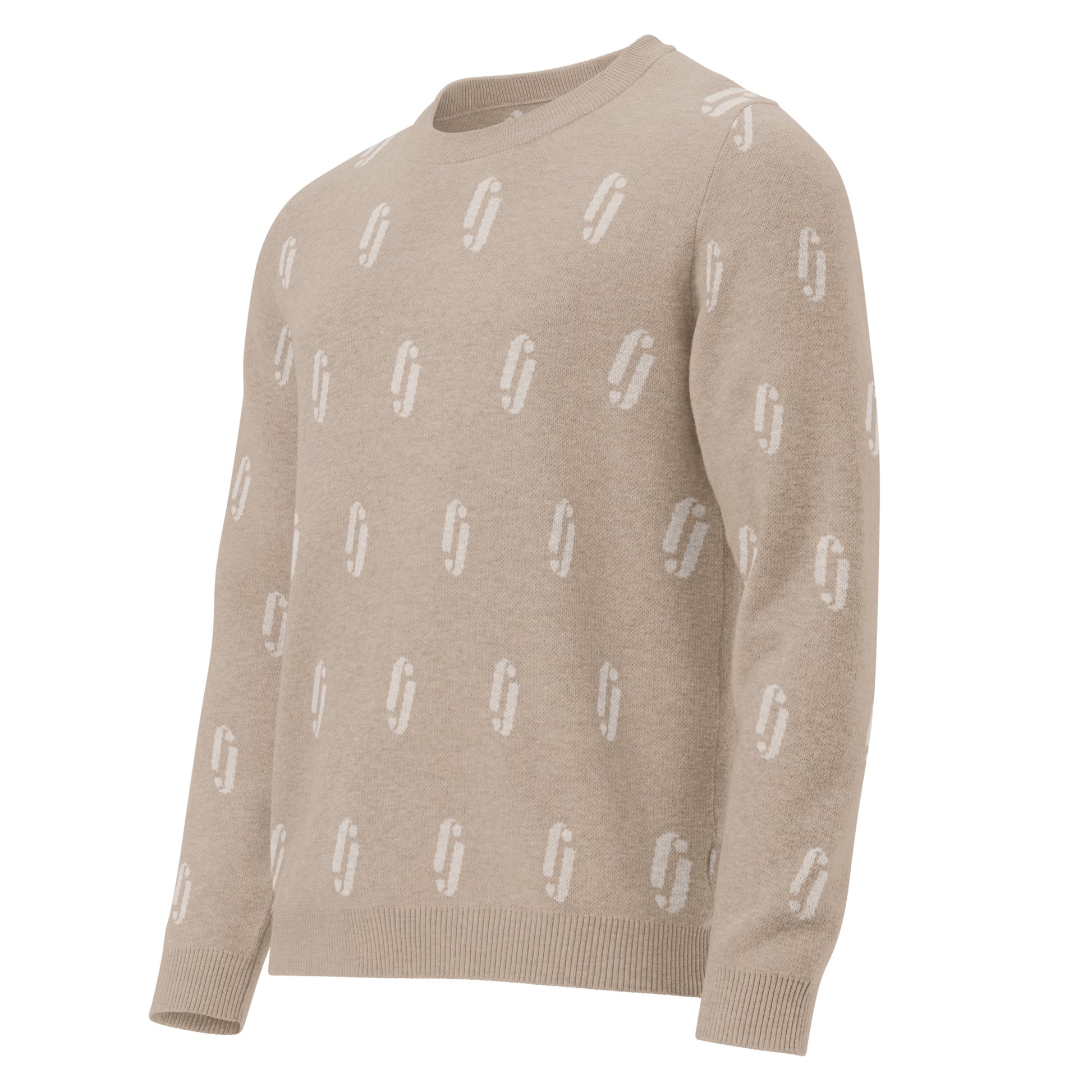 Strikkegenser - beige