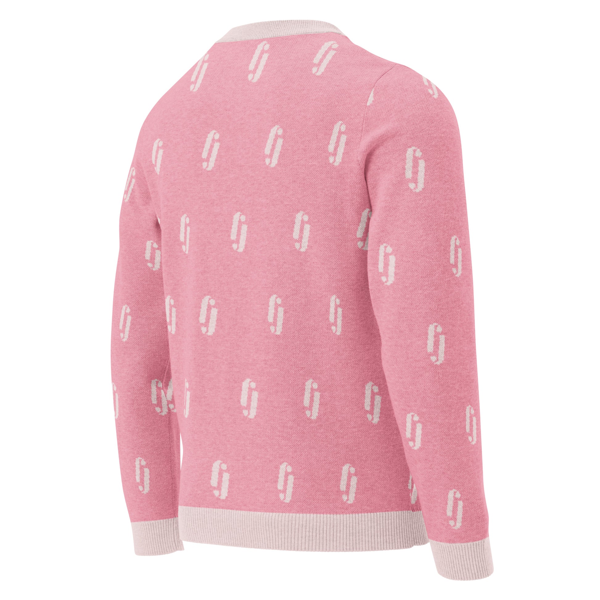 Strikkegenser - rosa