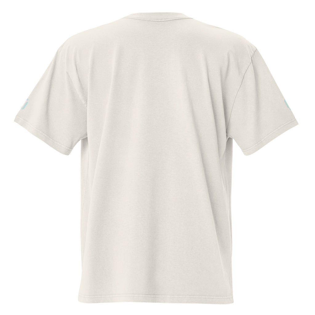 Singel & kresen oversized t-skjorte
