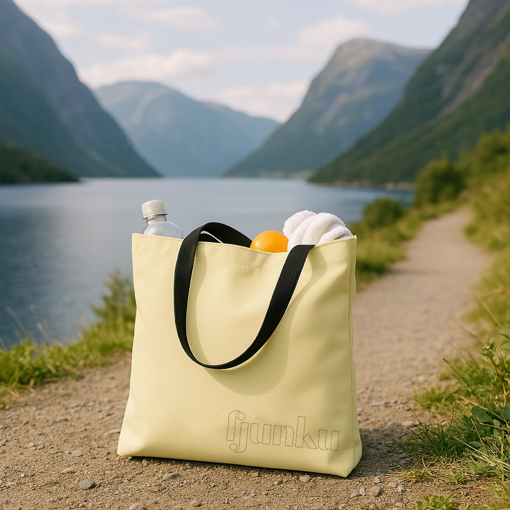 Tote bag (pastell gul)