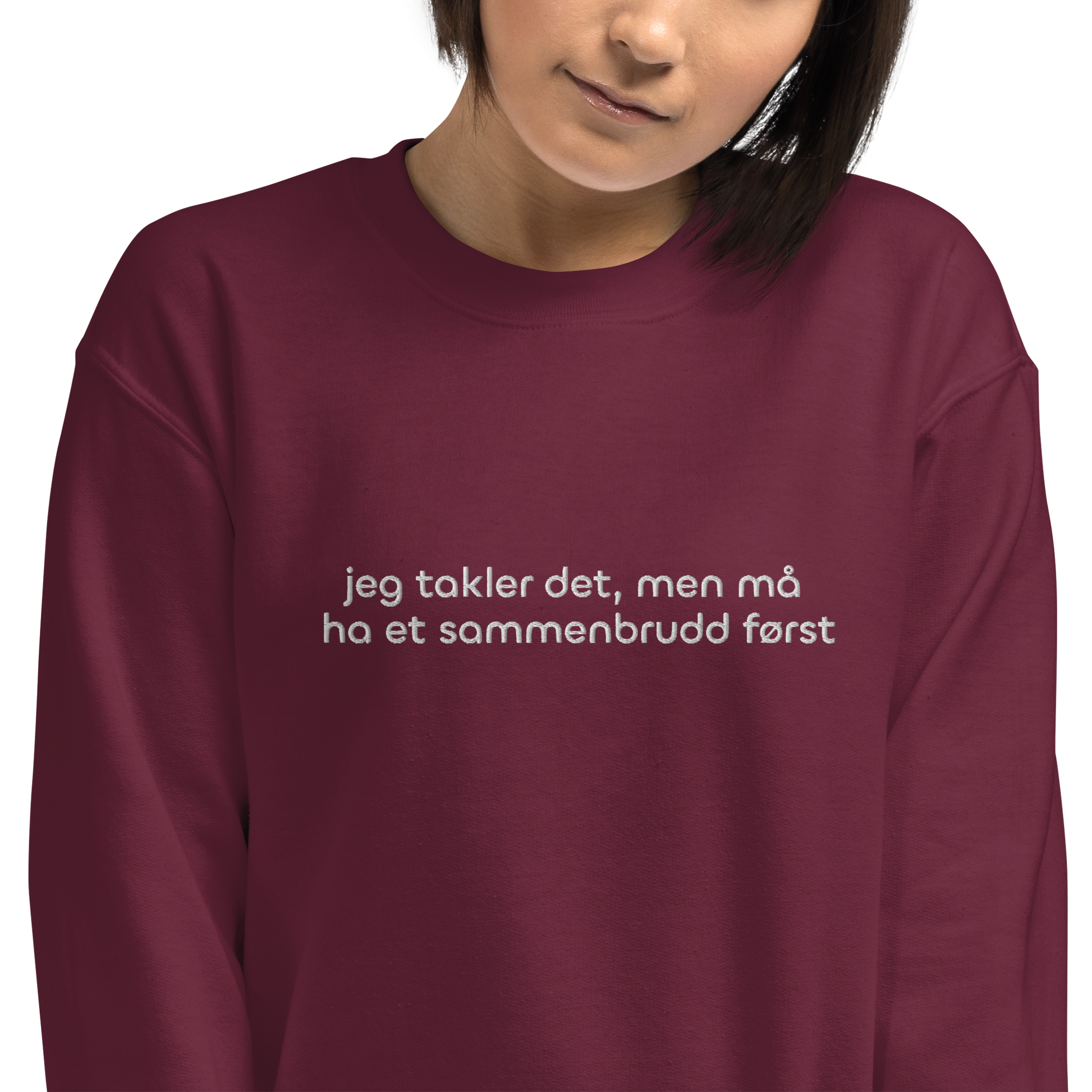 «jeg takler det» genser